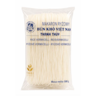 Q Makaron ryżowy wstażka 3mm 500g /40