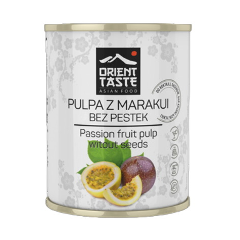 GREEK Pulpa marakuja bez pestek b/c 850ml /6