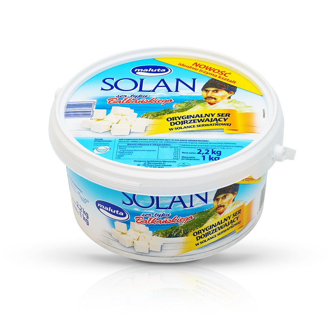 MALUTA Solan ser typu bałkańskiego 1kg /6/