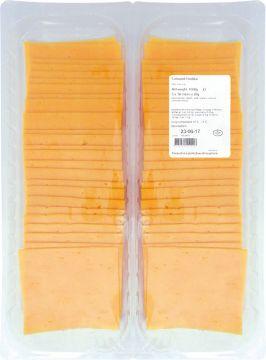 VEPO Cheddar red plastry 1kg /6/