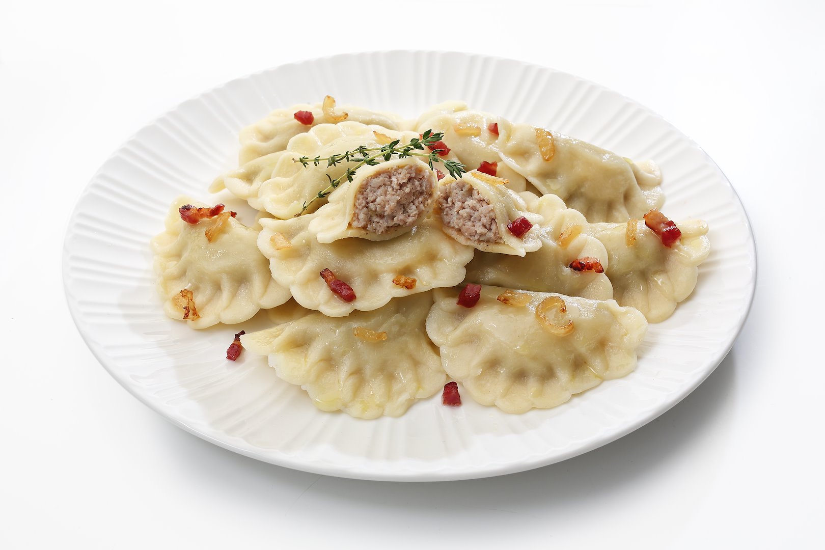 WESOŁA RODZINKA Pierogi 1kg z mięsem indyczym /4/