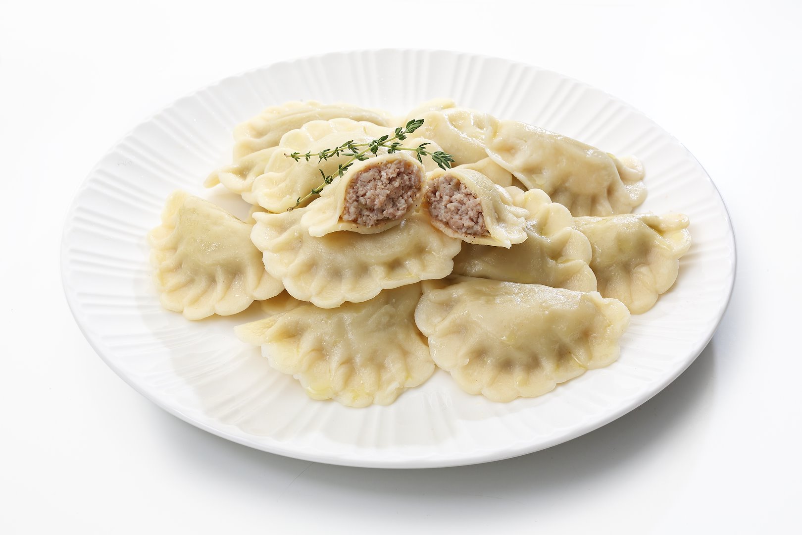 WESOŁA RODZINKA Pierogi 1kg z mięsem /4/