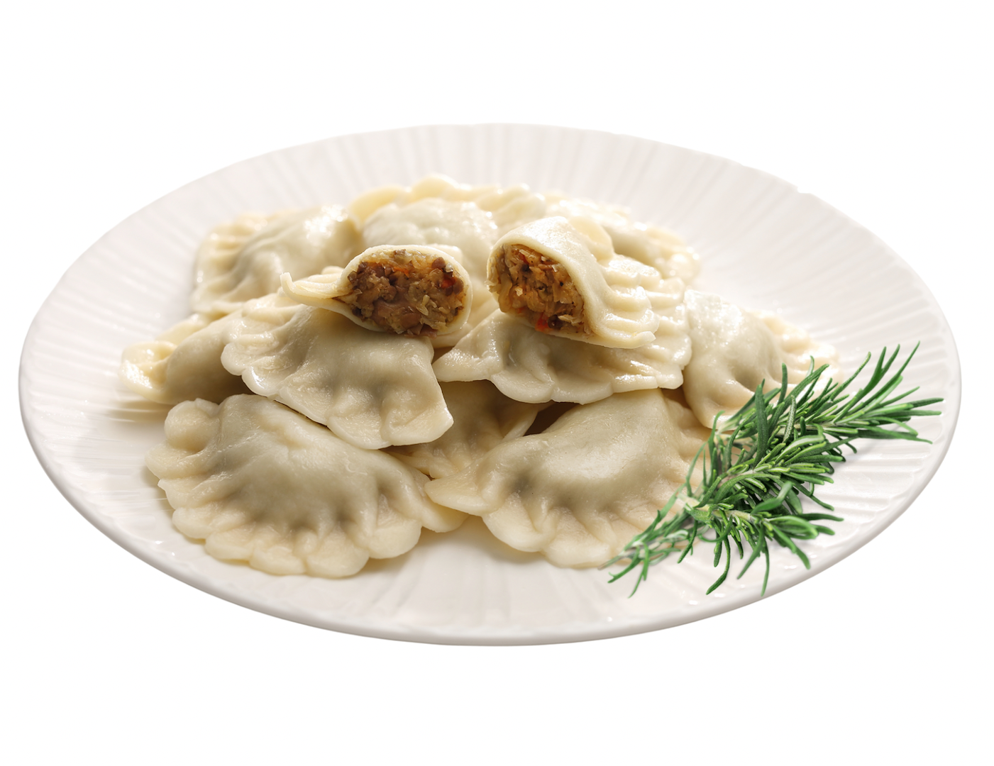 WESOŁA RODZINKA Pierogi 1kg z maślakami i kapustą