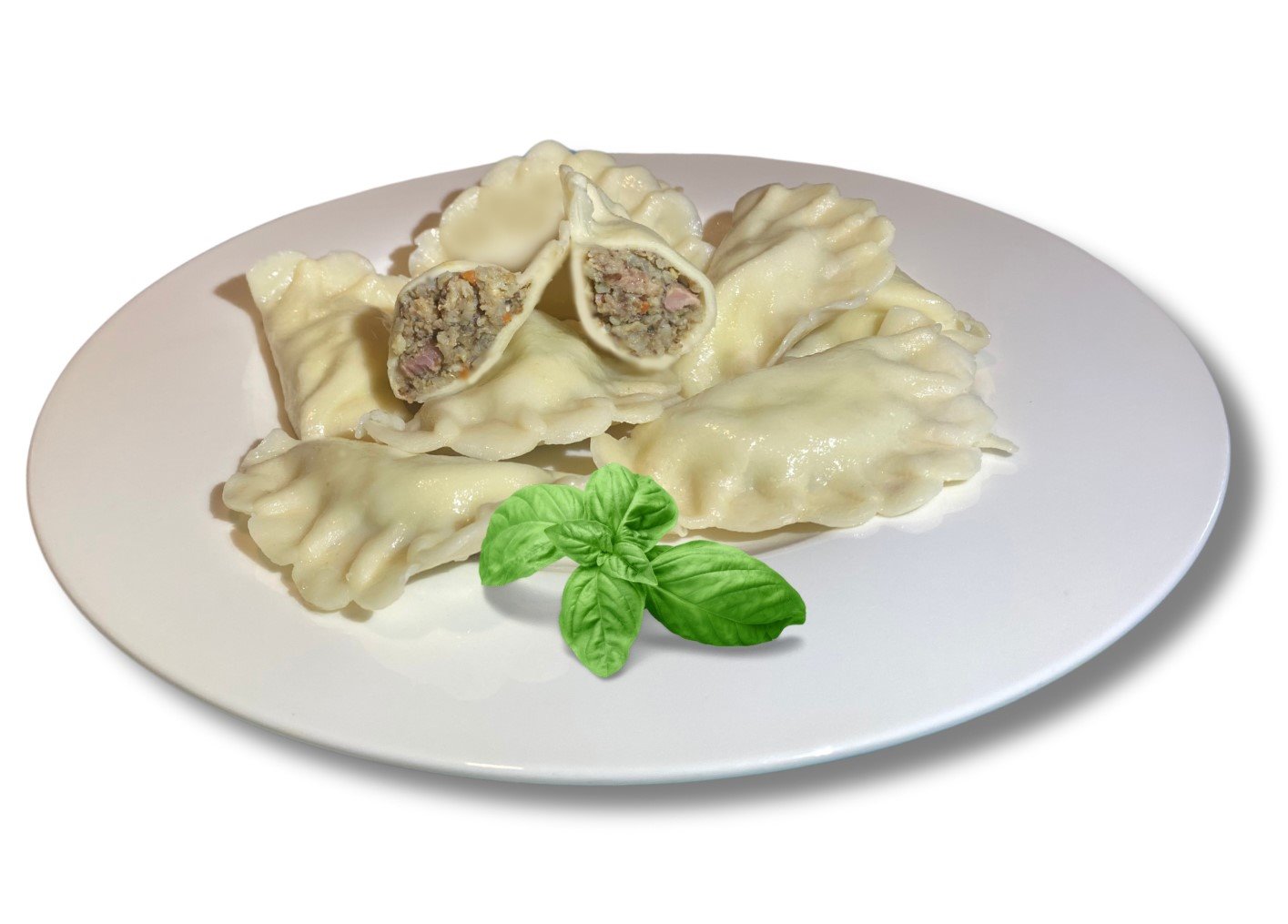 WESOŁA RODZINKA Pierogi 1kg z kaszą i boczkiem /4/