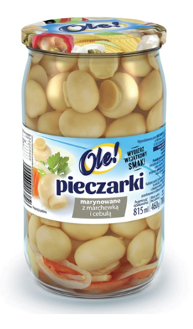 OKE Pieczarki marynowane 815ml/460g/6