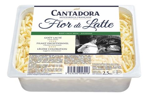 EURIAL Cantadora mozzarela FDL Julienne 2,5kg /4