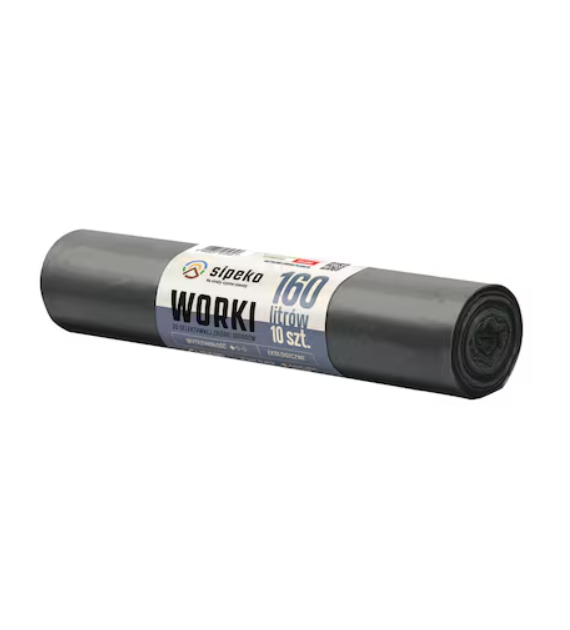 CHEMIA Worki czarne LDPE 160l A'10
