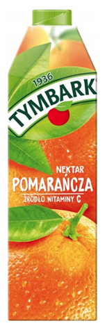 TYMBARK Nektar pomarańczowy 1l /6