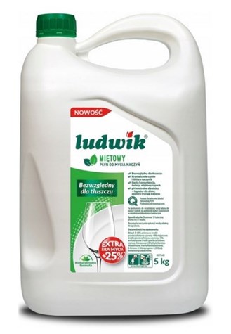 CHEMIA Płyn do naczyń Ludwik miętowy 5l