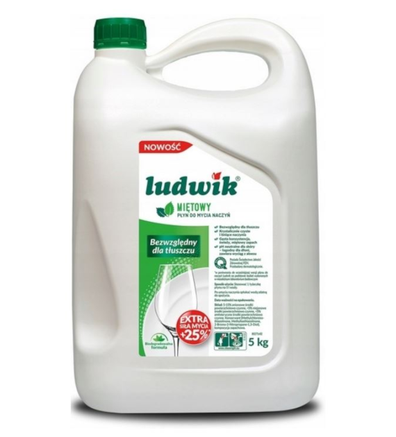 CHEMIA Płyn do naczyń Ludwik miętowy 5l