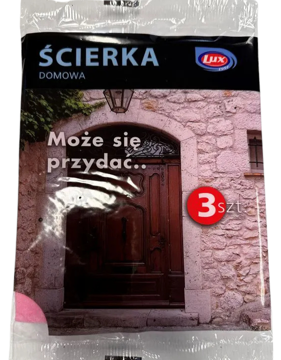 CHEMIA Ścierka domowa 3-kolory / 3szt