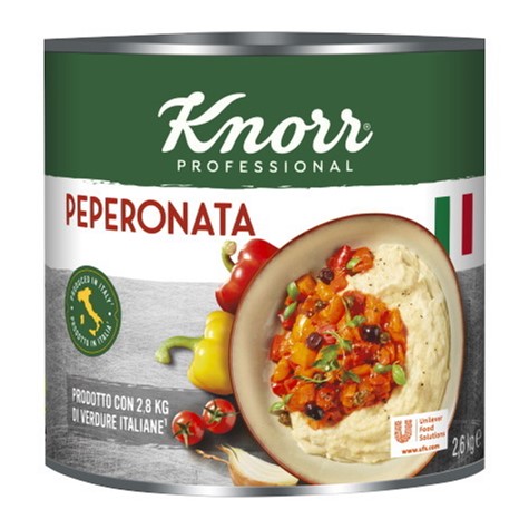 KNORR Peperonata papryka mix w pomidorach 2,6kg/6
