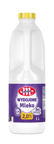 MLEKOVITA Mleko świeże PET 1L 2% bez laktozy /6/