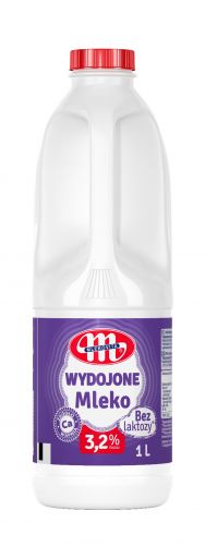 MLEKOVITA Mleko świeże PET 1L 3,2% bez laktozy /6/