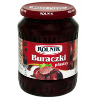 ROLNIK Buraki plastry 700g/350g/6/