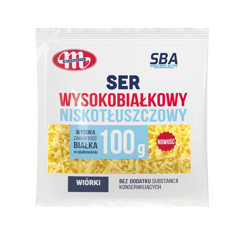 MLEKOVITA Ser wiórki wysokobiałkowy niskotłu 300g