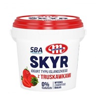 MLEKOVITA Skyr wysokobiałkowy truskawkowy 500g /6/