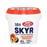 MLEKOVITA Skyr wysokobiałkowy brzoskw. 500g /6/
