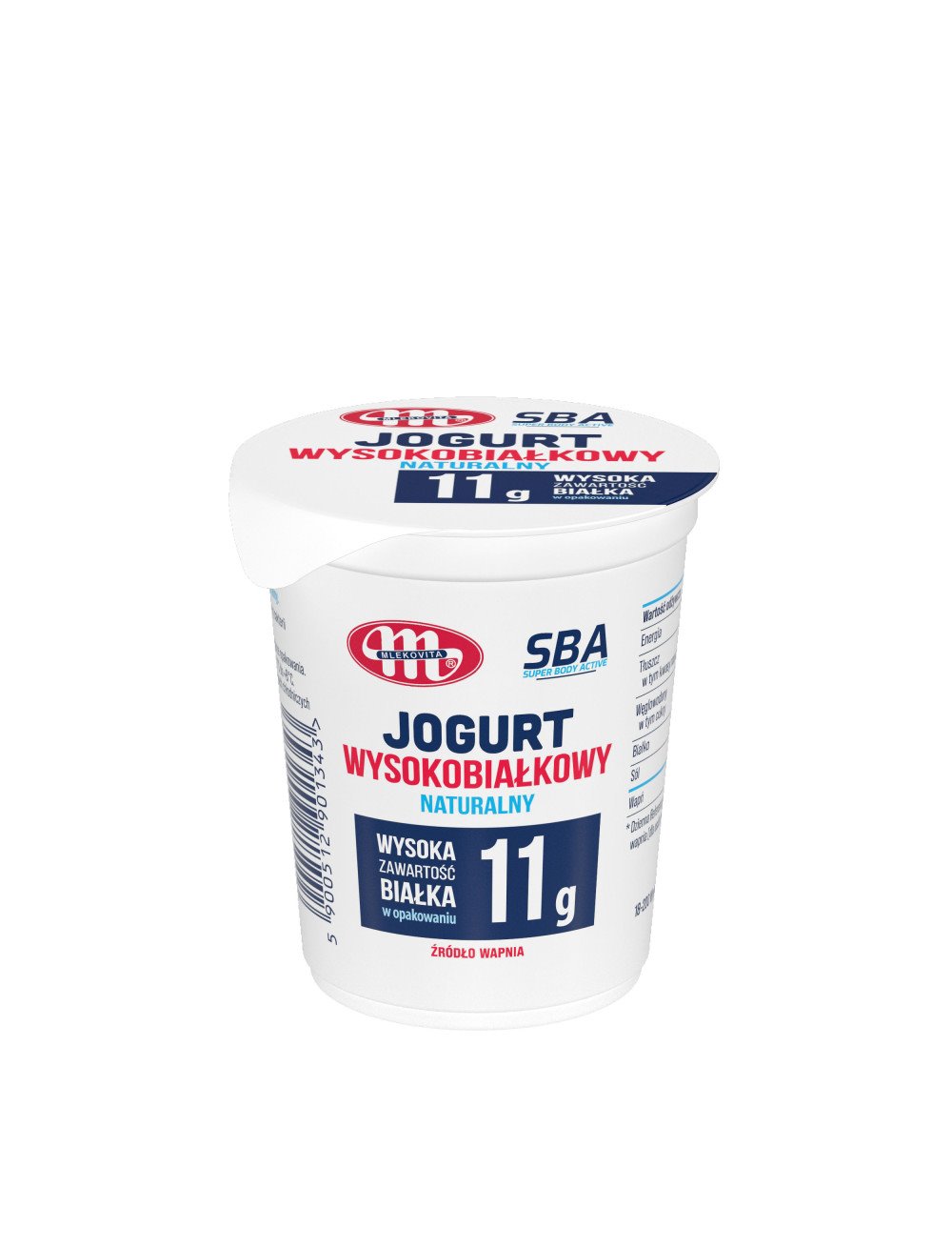 MLEKOVITA Jogurt wysokobiałkowy 200g naturalny
