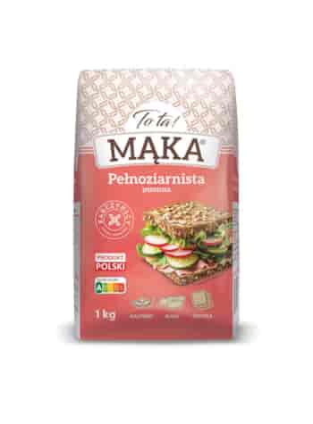 ŻABCZYŃSCY TOTA Mąka pszenna pełnoziarnista 1kg