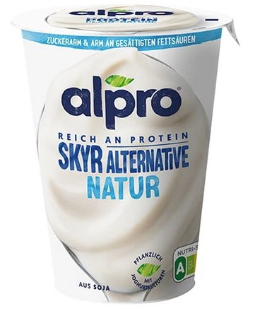 DANONE ALPRO Jogurt sojowy Skyr naturalny 400g /6/