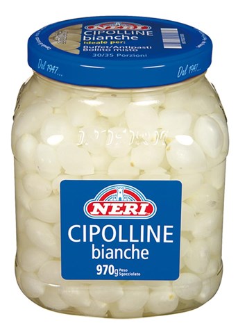 NERI Cebulka biała perłowa w occie 1500g/970g/3