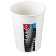 CHEMIA Kubek papierowy b/pokrywki 80mm/250ml/50szt