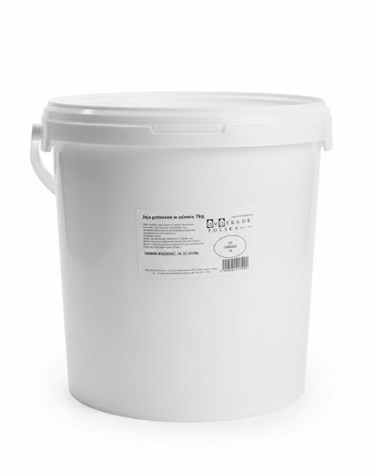 OVOTRADE Jaja gotowane roz. M klatka 140szt wiadro