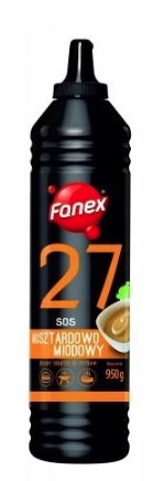 FANEX Sos miodowo-musztardowy 950g /4/