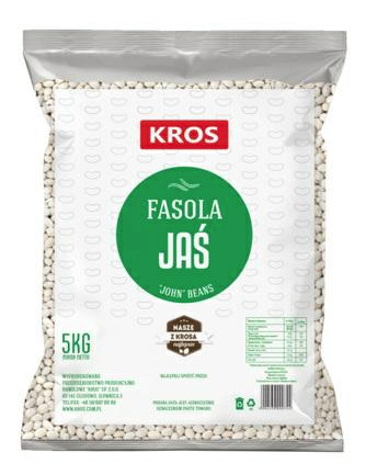 KROS Fasola piękny jaś karłowy 5kg /1