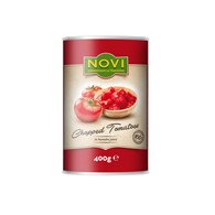 NOVI Pomidory krojone puszka 400g/240g/24