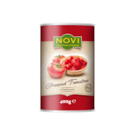 NOVI Pomidory krojone puszka 400g/240g/24