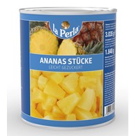 LA PERLA Ananas kawałki w syropie 3035g/1840g/6/