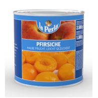 LA PERLA Brzoskwinie połówki w syr 2650ml/1500g/6