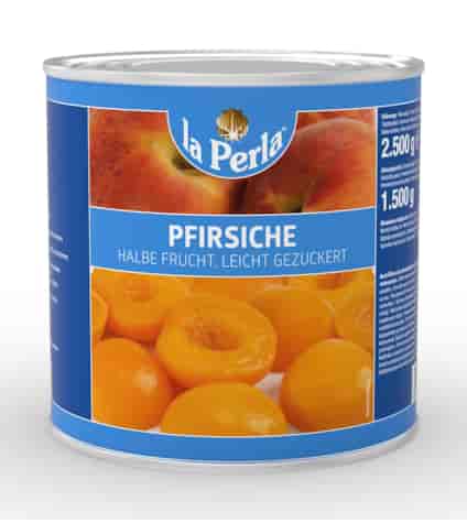 LA PERLA Brzoskwinie połówki w syr 2650ml/1500g/6
