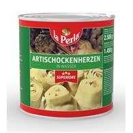 LA PERLA Karczochy serca w solan. 2650ml/1350g/12/
