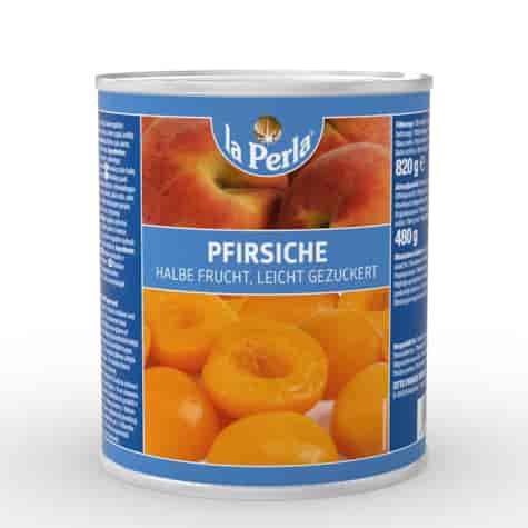 LA PERLA Brzoskwinie połówki w syr. 850ml/480g/12