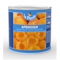 LA PERLA Morela połówki w syr. 2650ml/1500g/6