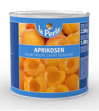 LA PERLA Morela połówki w syr. 2650ml/1500g/6