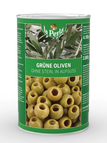 LA PERLA Oliwki zielone drylowane 4250g/2000g/3