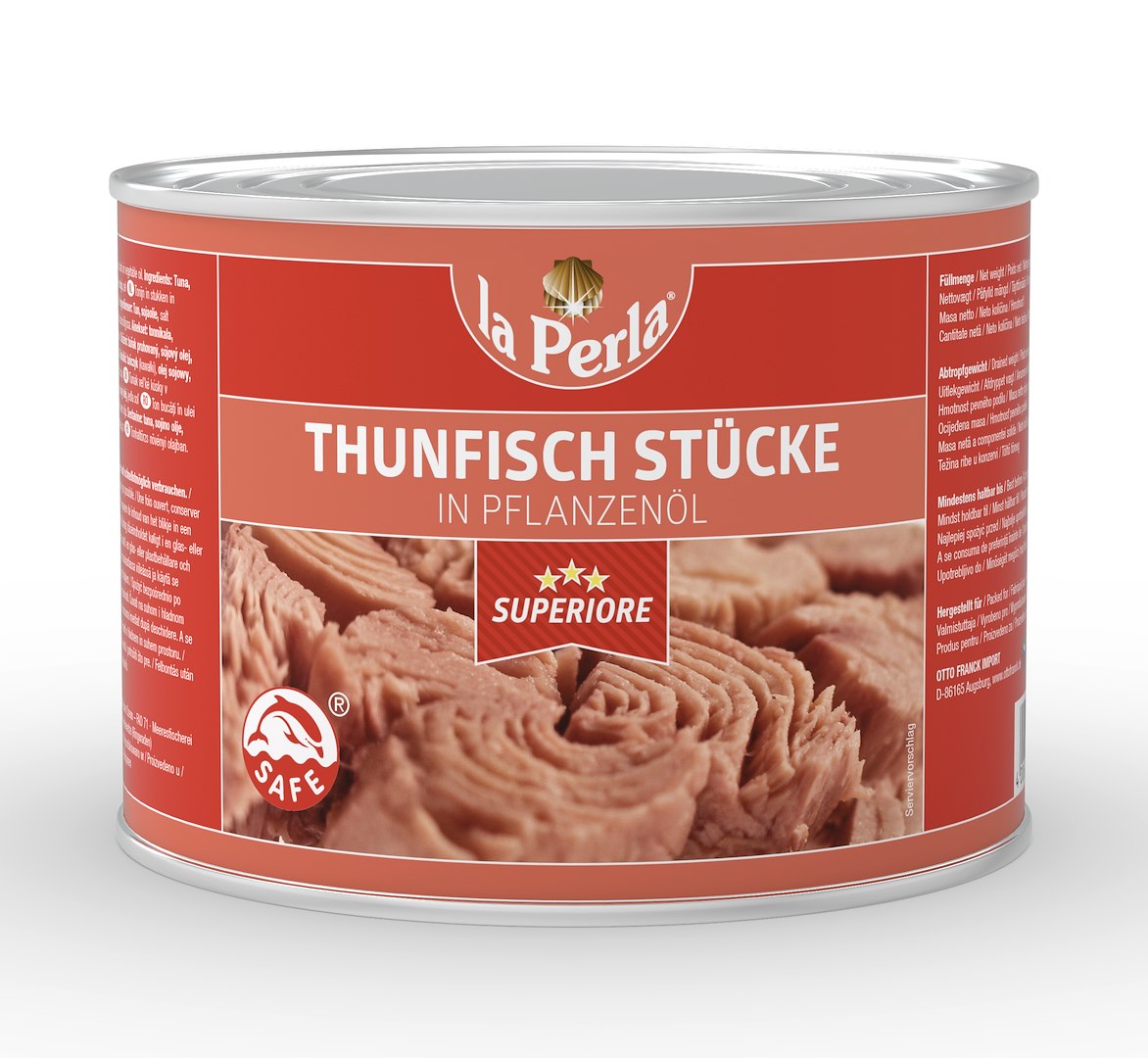 LA PERLA Tuńczyk w oleju puszka 1705g/1260g /6/