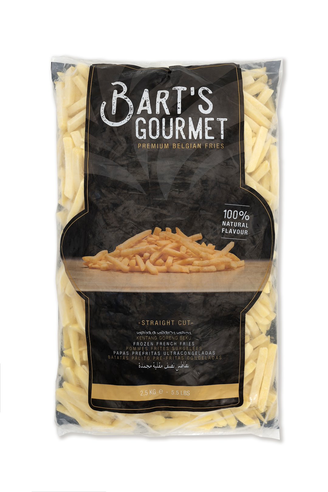 BARTS GOURMET Frytki klasyczne 10mm 2,5kg /4