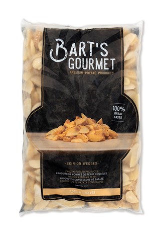 BARTS GOURMET Cząstki ziemniaka ze skórką 2,5kg /4