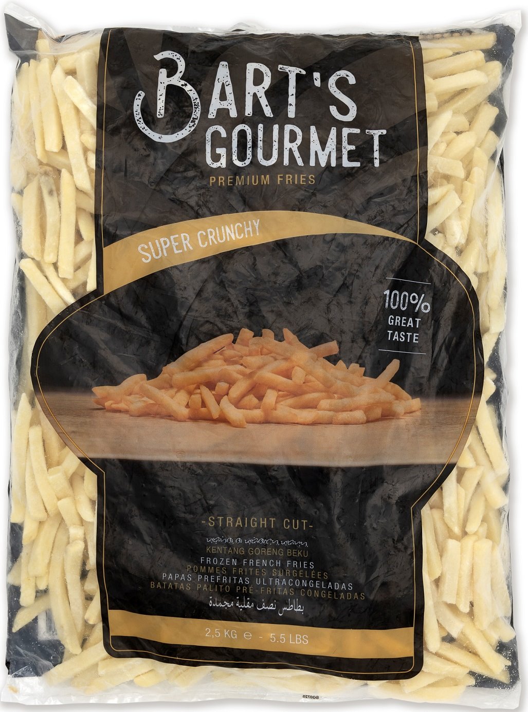 BARTS GOURMET Frytki super crunch 10mm 2,5kg/4
