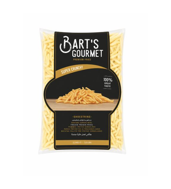 BARTS GOURMET Frytki super crunch 7mm 2,5kg /4