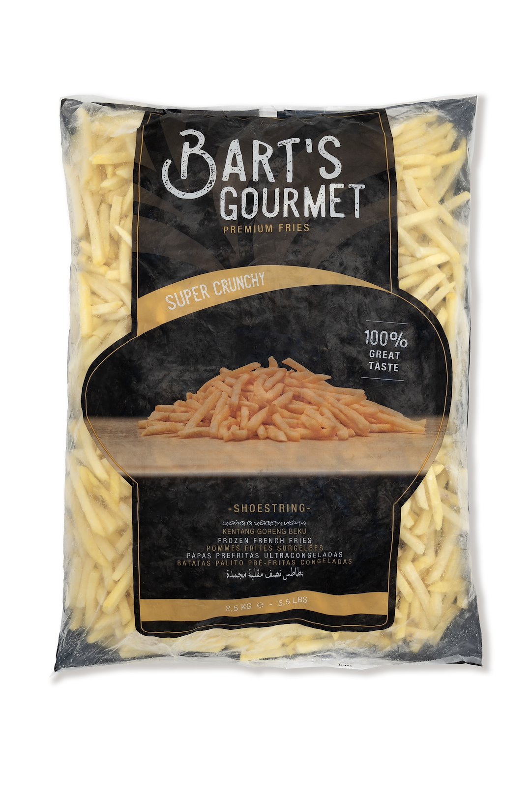 BARTS GOURMET Frytki super crunch 7mm 2,5kg /4