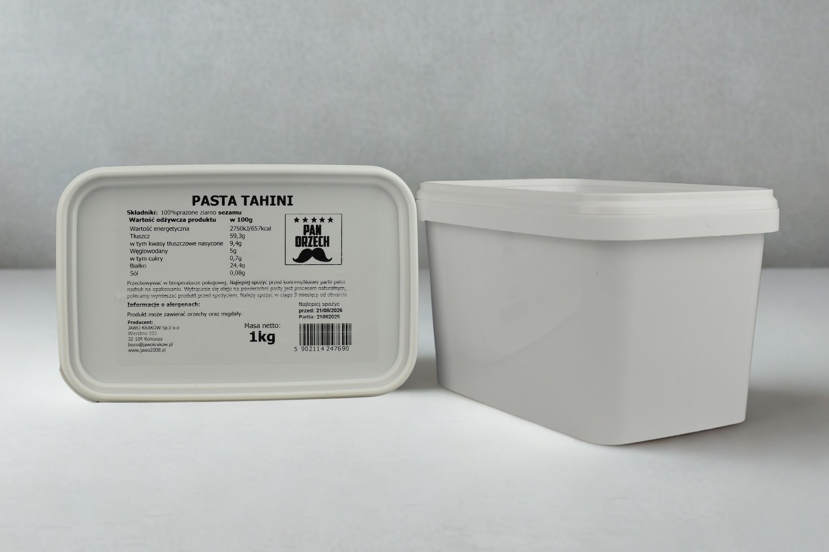 PAN ORZECH Pasta Tahini 1kg