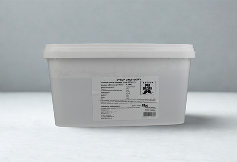 PAN ZDRÓWKO Syrop daktylowy 5kg