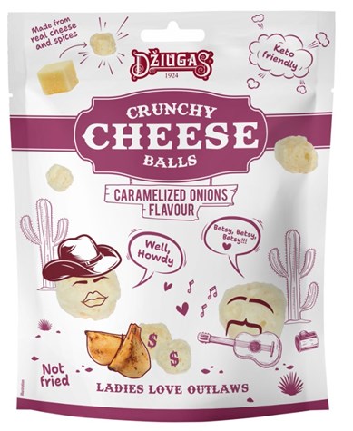 NICKAL Ser Dziugas chrupki serowe cebula 50g