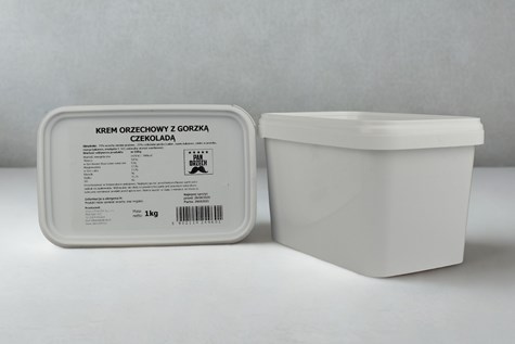 PAN ORZECH Krem orzechowy z gorzką czekoladą 1kg